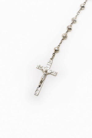 Handmade Silver Rosary